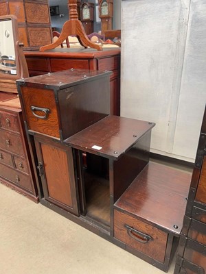 Lot 5191 - Chinese Export multi drawer cabinet plus a...
