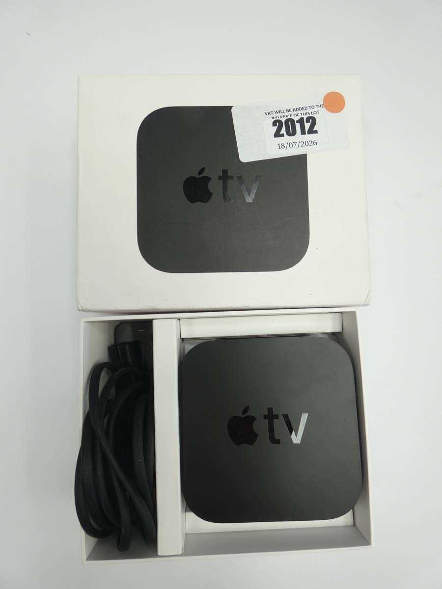 Lot 2012 - Apple TV 4K 32GB (A1842) with box, remote