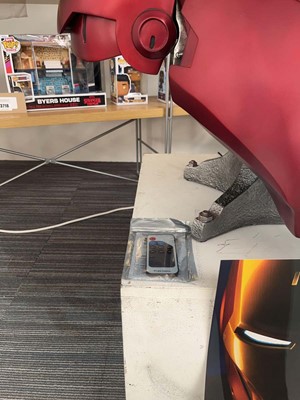 Lot 3185 - Limited edition Iron Man MKIII Life-size boxed...