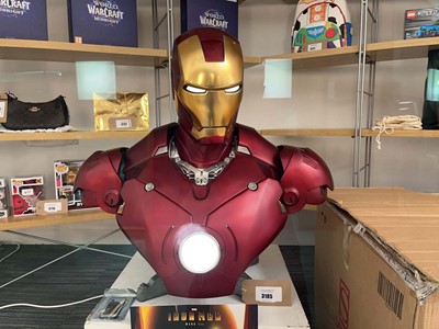 Lot 3185 - Limited edition Iron Man MKIII Life-size boxed...
