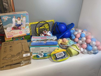 Lot 1826 - Children's outdoor toys & games (x2 bags)