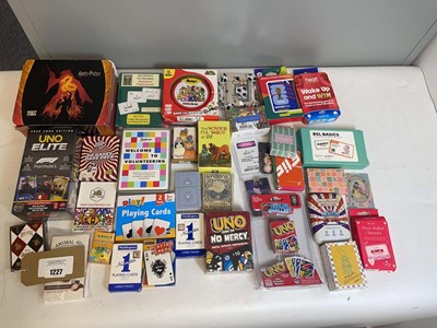 Lot 1822 - Card games & trading cards to include Dobble,...