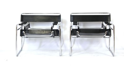 Lot 28 - A pair of 'Wassily' chairs designed by Marcel...