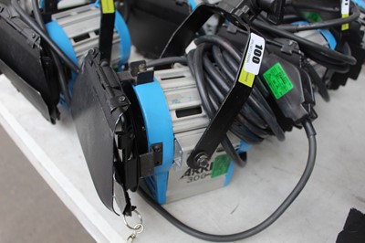 Lot 100 - Arri 300 Plus 300w Tungsten Fresnel spotlight...