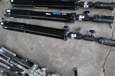 Lot 126 - Manfrotto black telescopic stand