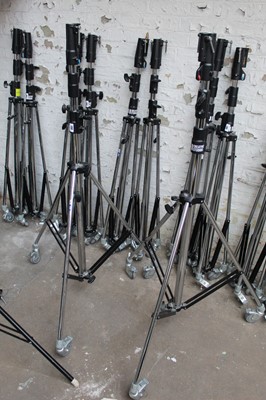 Lot 130 - 2 x Arri 126A telescopic stands in steel...