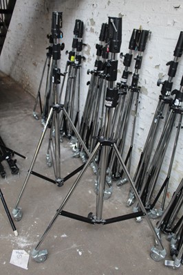 Lot 135 - 2 x Arri 126A telescopic stands in steel...