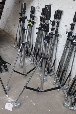 Lot 136 - 2 x Arri 126A telescopic stands in steel...