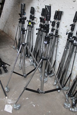 Lot 137 - 2 x Arri 126A telescopic stands in steel...