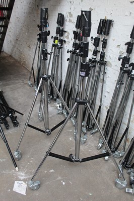Lot 138 - 2 x Arri 126A telescopic stands in steel...