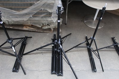 Lot 154 - 3 Arri 050NKA light duty light stands