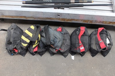 Lot 167 - 5 Calunet sandbags plus 3 other similar