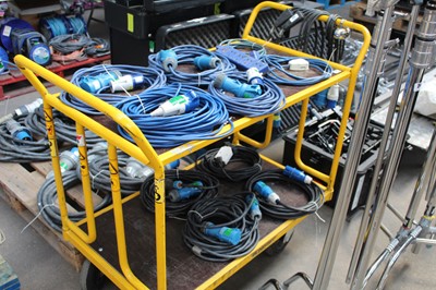 Lot 170 - Yellow 2 tier Slingsby mobile trolley (Not...