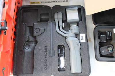 Lot 174 - DJI Osmo mobile gimbal with case