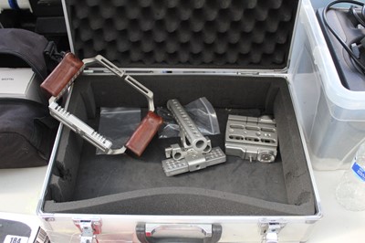 Lot 187 - Movcam BNCC Cage, wooden handled monitor cage...