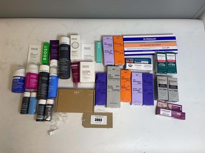 Lot 3803 - Paula's Choice , Akt& Dr. Melaxin toiletries