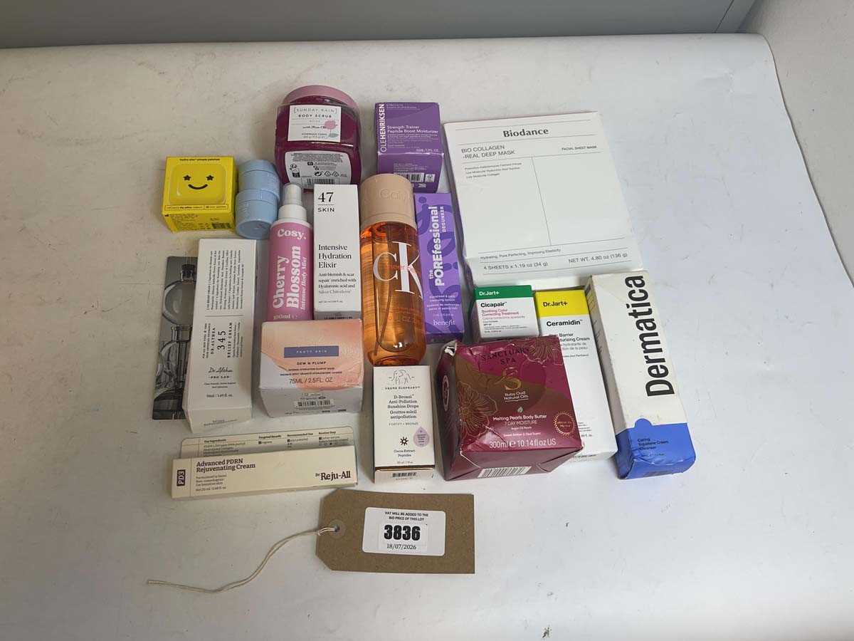 Lot 3836 - Cosmetics to include Benefit, Drunk Elephant,...
