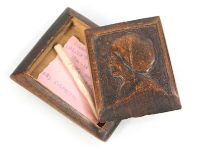 Lot 81 - A First World War carved Prisoner of War...