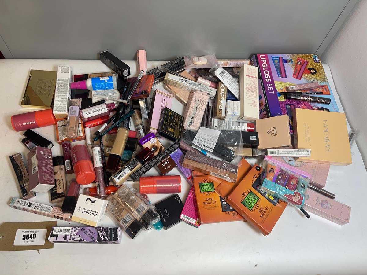 Lot 3840 - Large bag of mixed makeup