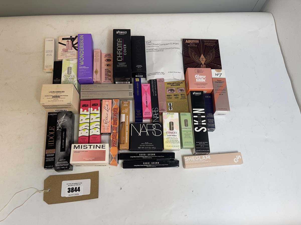 Lot 3844 - Makeup to include Benefit, Charlotte Tilbury,...