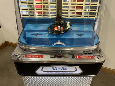 Lot Circa 1960 BAL-AMi Super 100 jukebox VIEW...