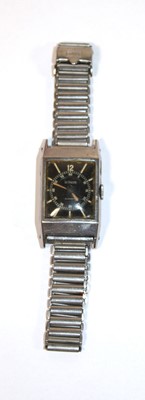 Lot 531 - A mid-20th century Le Coultre wristwatch, the...