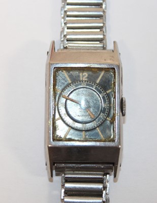 Lot 531 - A mid-20th century Le Coultre wristwatch, the...