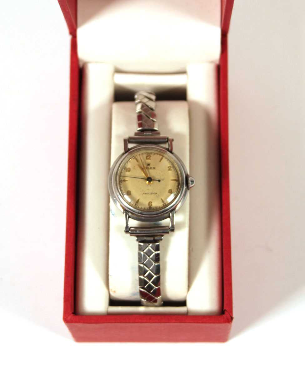 Lot 538 - A ladies mid-20th century Rolex precision...