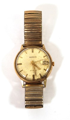 Lot 546 - A gentleman's yellow metal Mondia presentation...