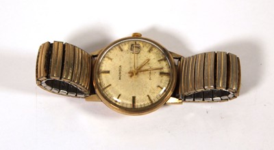 Lot 546 - A gentleman's yellow metal Mondia presentation...