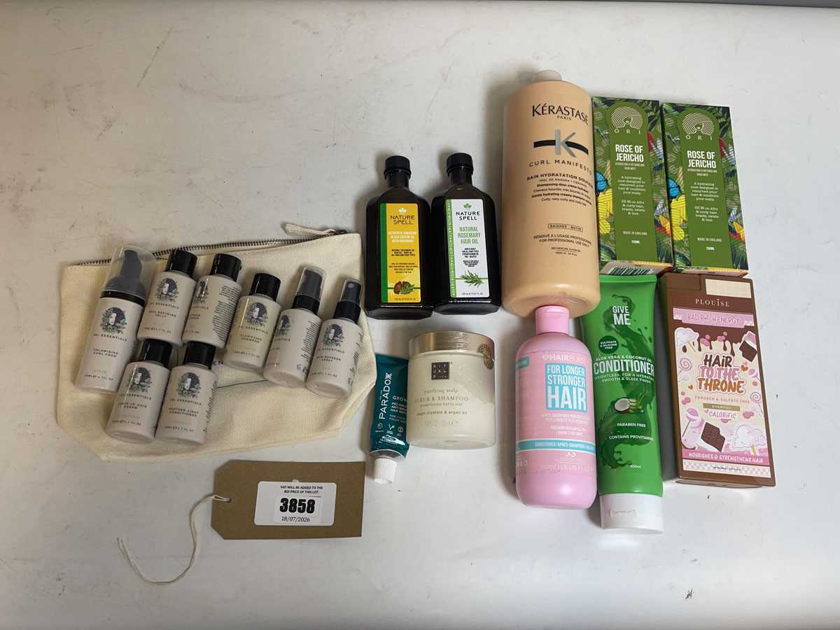 Lot 3858 - Hair care products to include Kerastase, Hair...