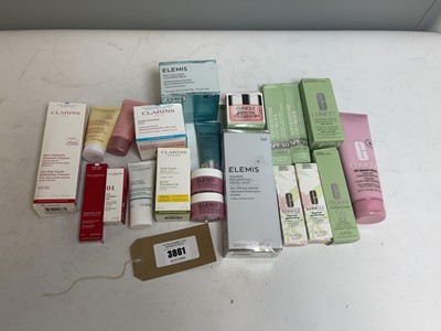 Lot 3861 - Cosmetics to include Clarins, Elemis & Clinique