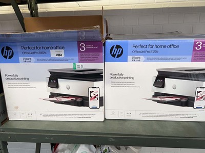 Lot 2064 - 4 HP OfficeJet Pro 8122E printers, boxed