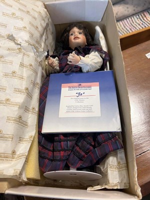 Lot 1392 - The Ashton Drake Galleries 'Jo' doll (with...