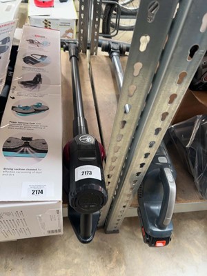 Lot 2173 - Hoover cordless stick vacuum cleaner with...
