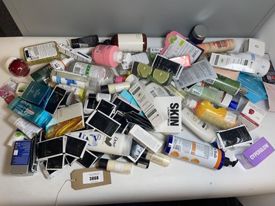 Lot 3868 - Large bag of skincare products