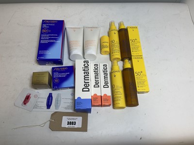Lot 3883 - Cosmetics to include Caudalie, Dermatica &...