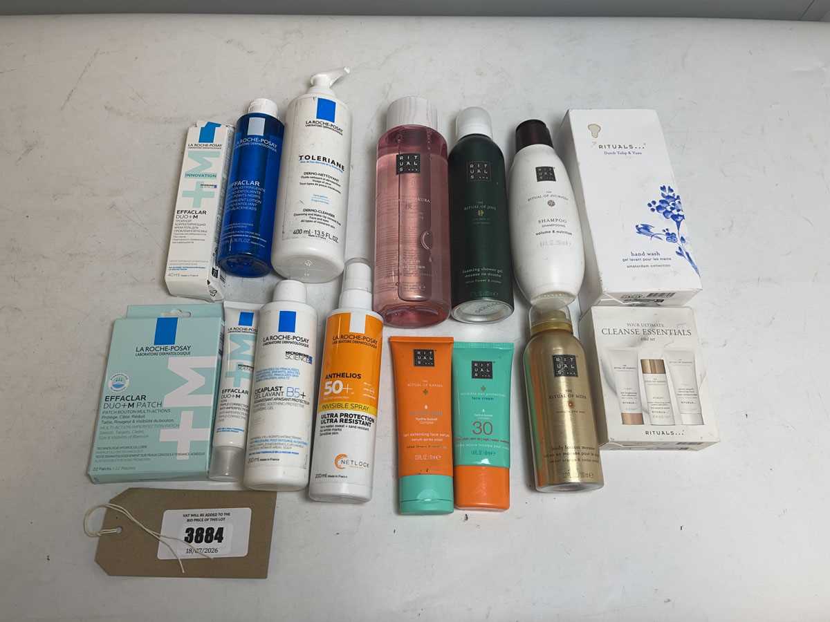 Lot 3884 - Rituals & La Roche Posay cosmetics
