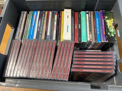 Lot 1457 - Crate containing mixed CDs