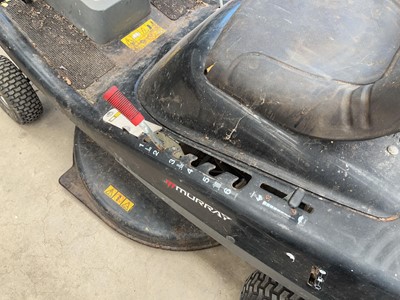 Lot 4152 - Murray petrol ride on lawn mower plus key