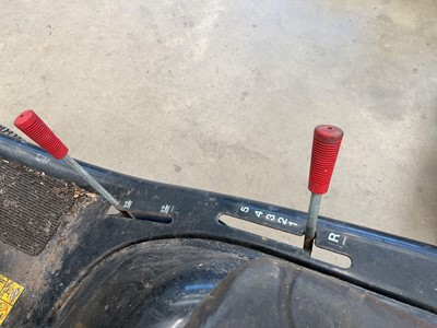 Lot 4152 - Murray petrol ride on lawn mower plus key