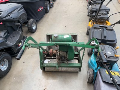 Lot 4165 - Vintage petrol cylinder mower