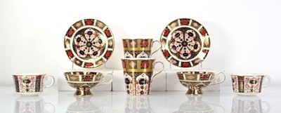 Lot 271 - A pair of Royal Crown Derby Old Imari pattern...