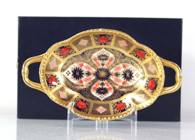 Lot 272 - A Royal Crown Derby Old Imari pattern two...
