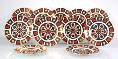 Lot 279 - A set of eleven Royal Crown Derby Old Imari...