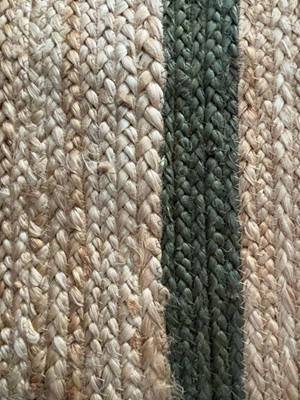 Lot 5009 - Jute multicoloured mat