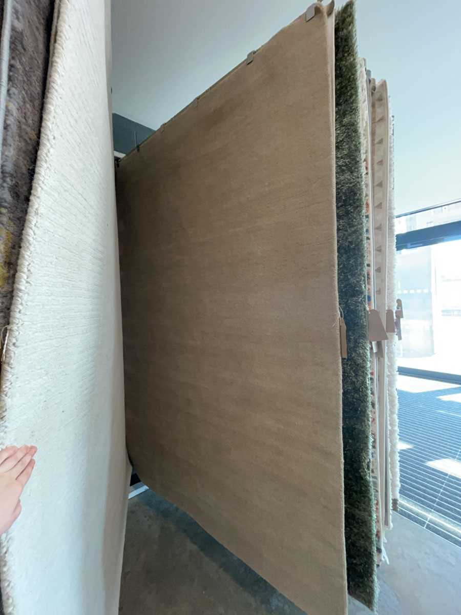 Lot 5015 - Pale green carpet