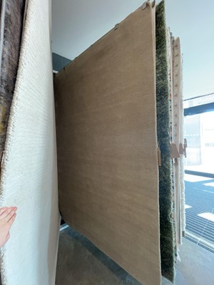 Lot 5015 - Pale green carpet