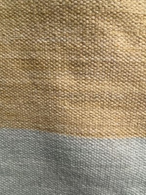 Lot 5025 - Multicoloured striped carpet