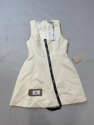 Lot OddMuse cotton mix volume mini dress in ecru...